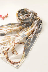 Printed Khadi Scarf SCF-43003