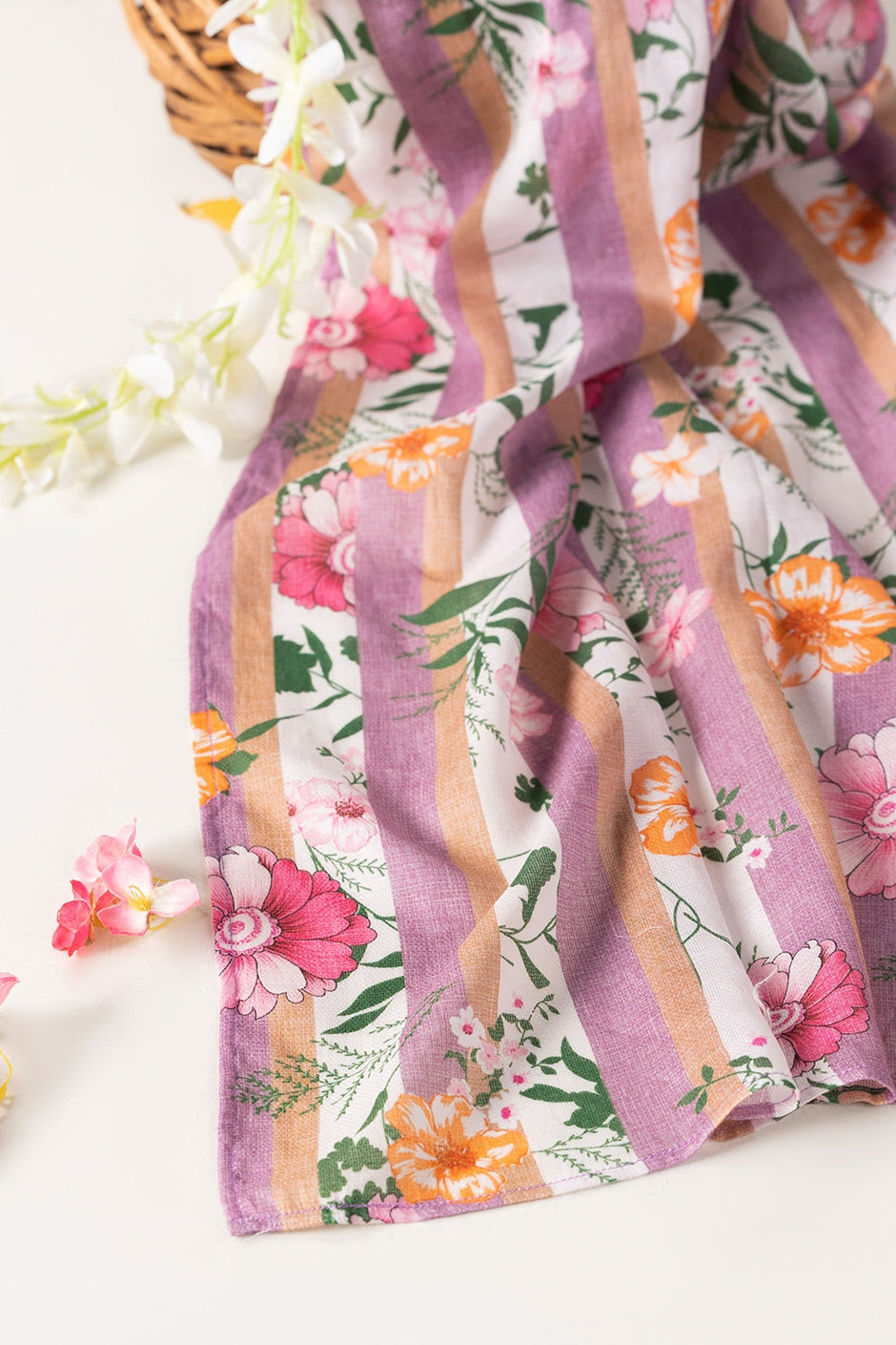 Printed Khadi Scarf