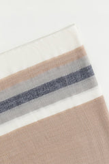 Blended Border Stripe Shawl SH-24-033 Blended Border Stripe Shawl SH-24-033