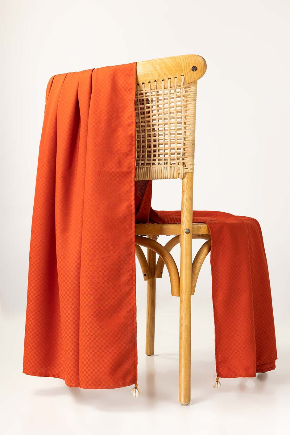 Rust Blended Embellished Shawl SH-24-95