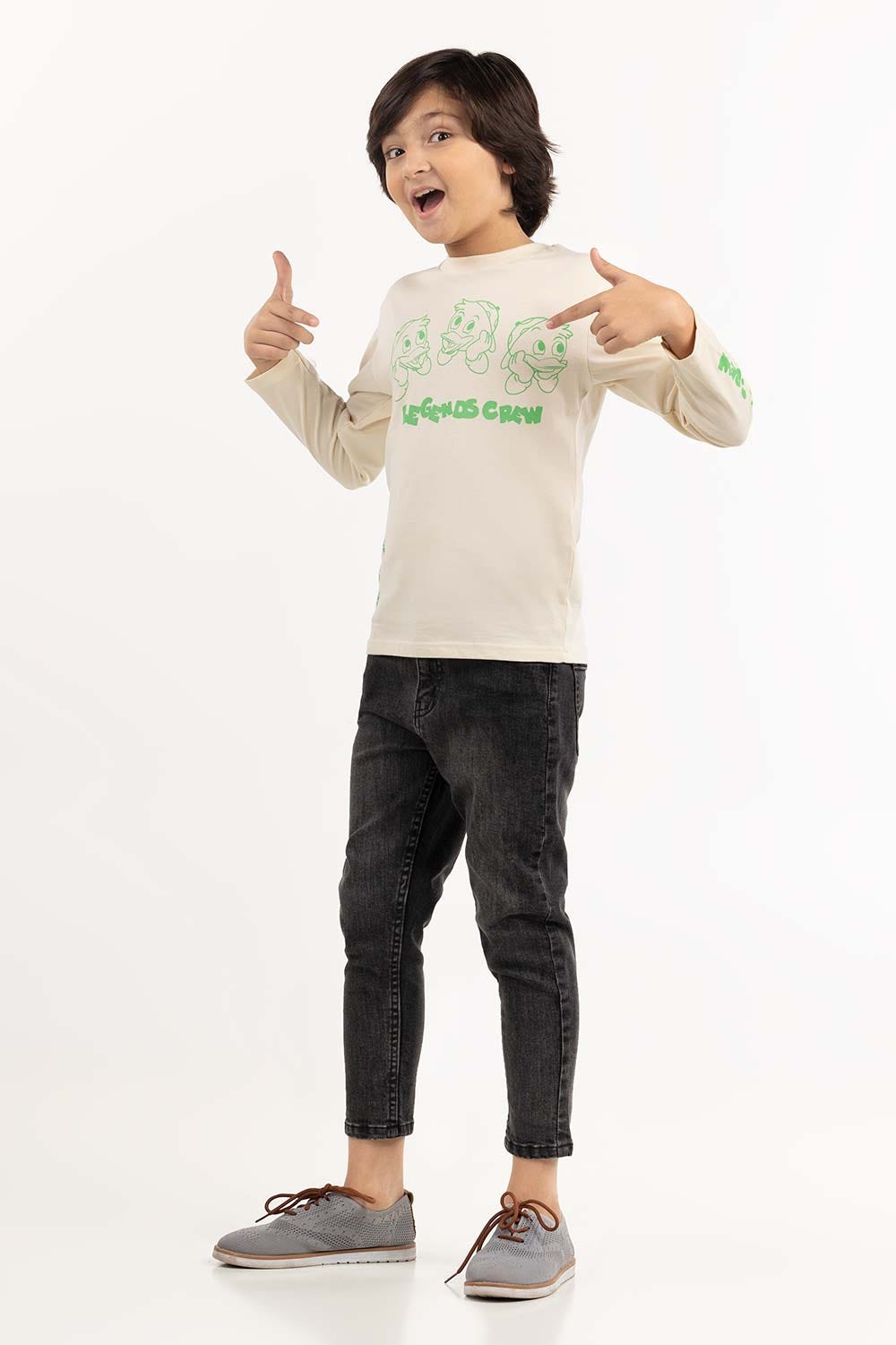 Toddler Boy Short Bread T-Shirt 224-513-027