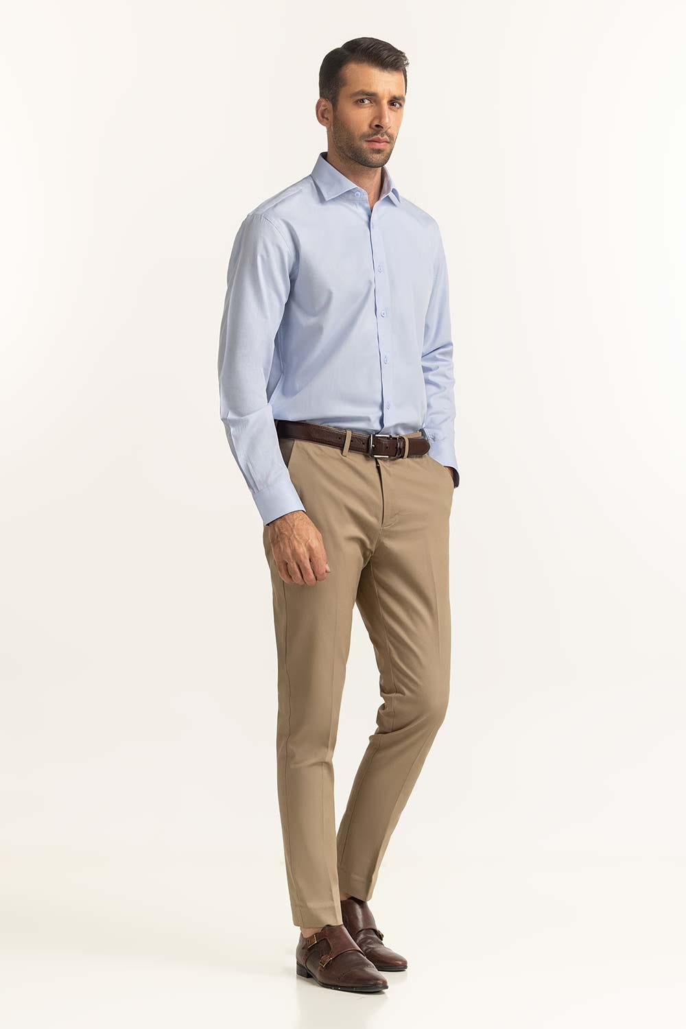 Sky Blue Formal Shirt MN-FS-PD24-080
