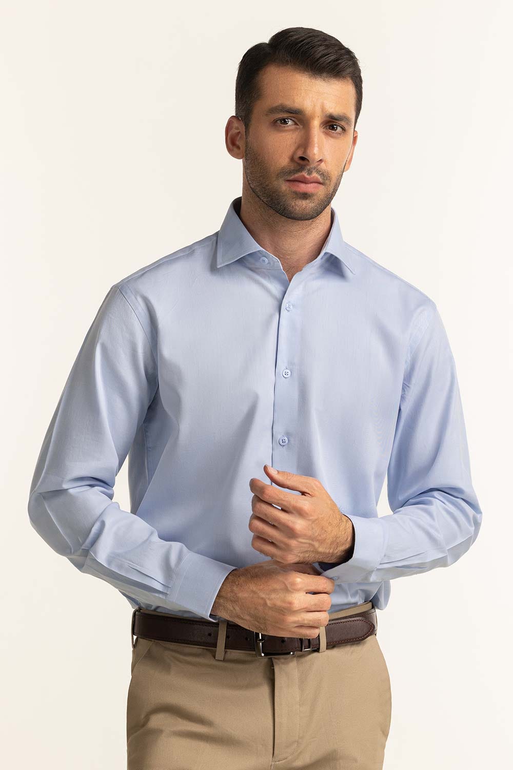Sky Blue Formal Shirt MN-FS-PD24-080