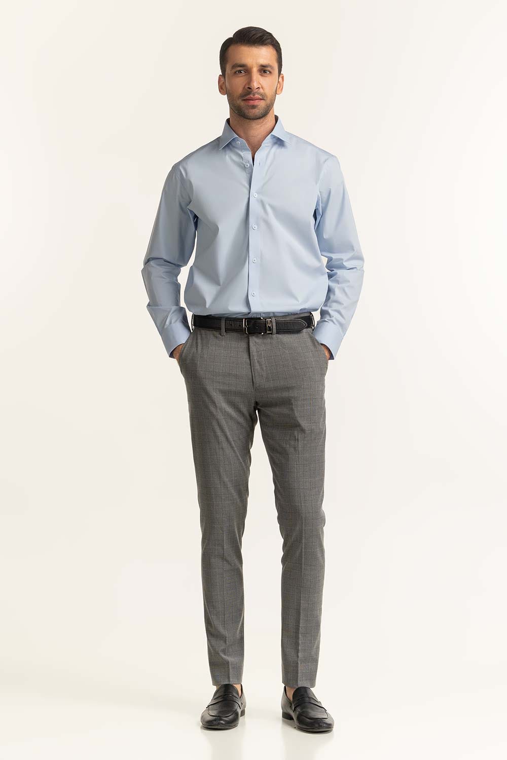 Sky Blue Formal Shirt MN-FS-PD24-120