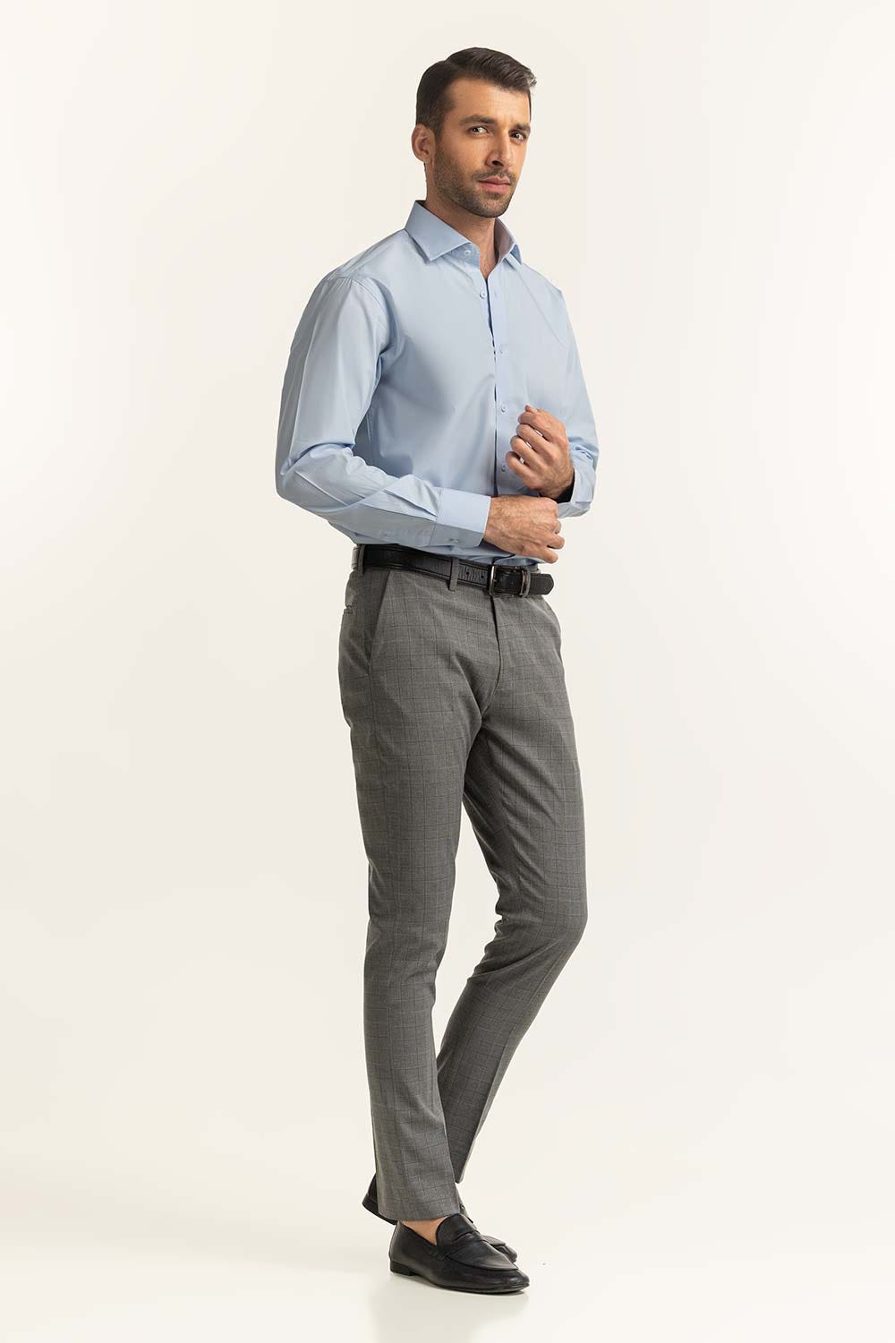 Sky Blue Formal Shirt MN-FS-PD24-120