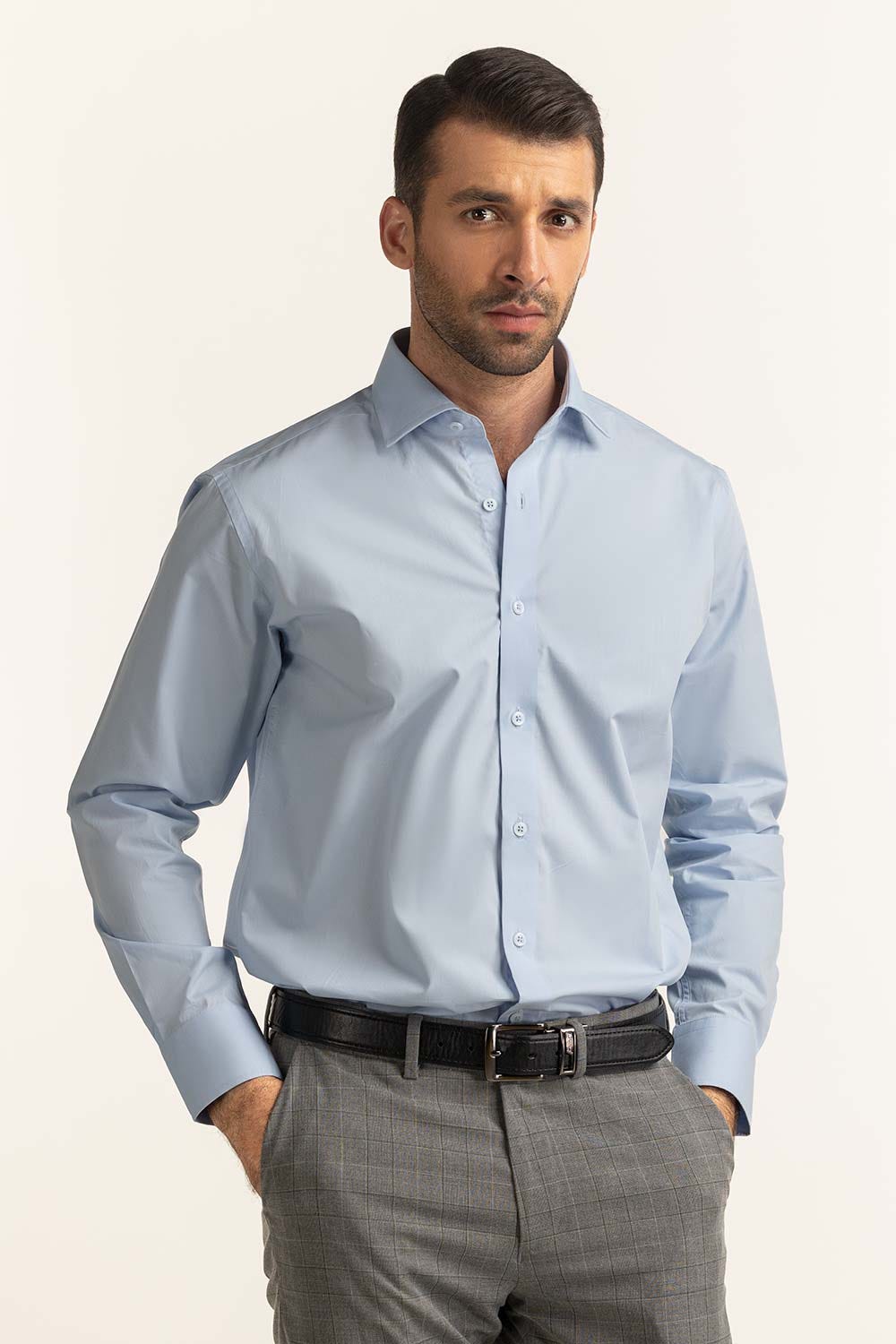Sky Blue Formal Shirt MN-FS-PD24-120