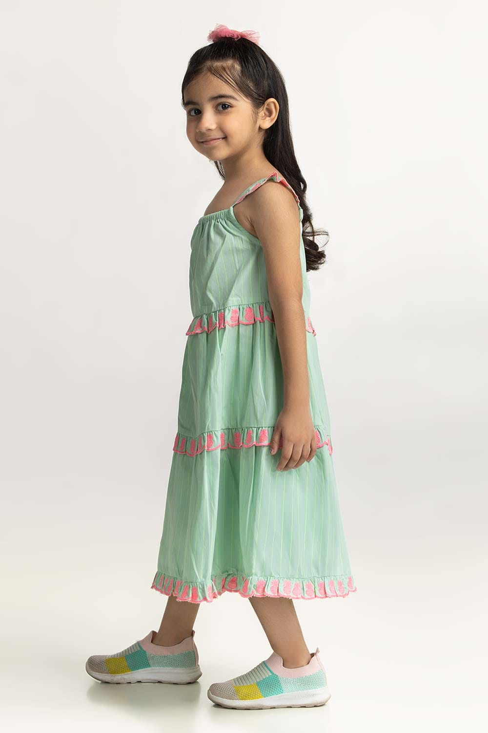 Sleeveless Embroidered Dress TG-DRS-SS24-023