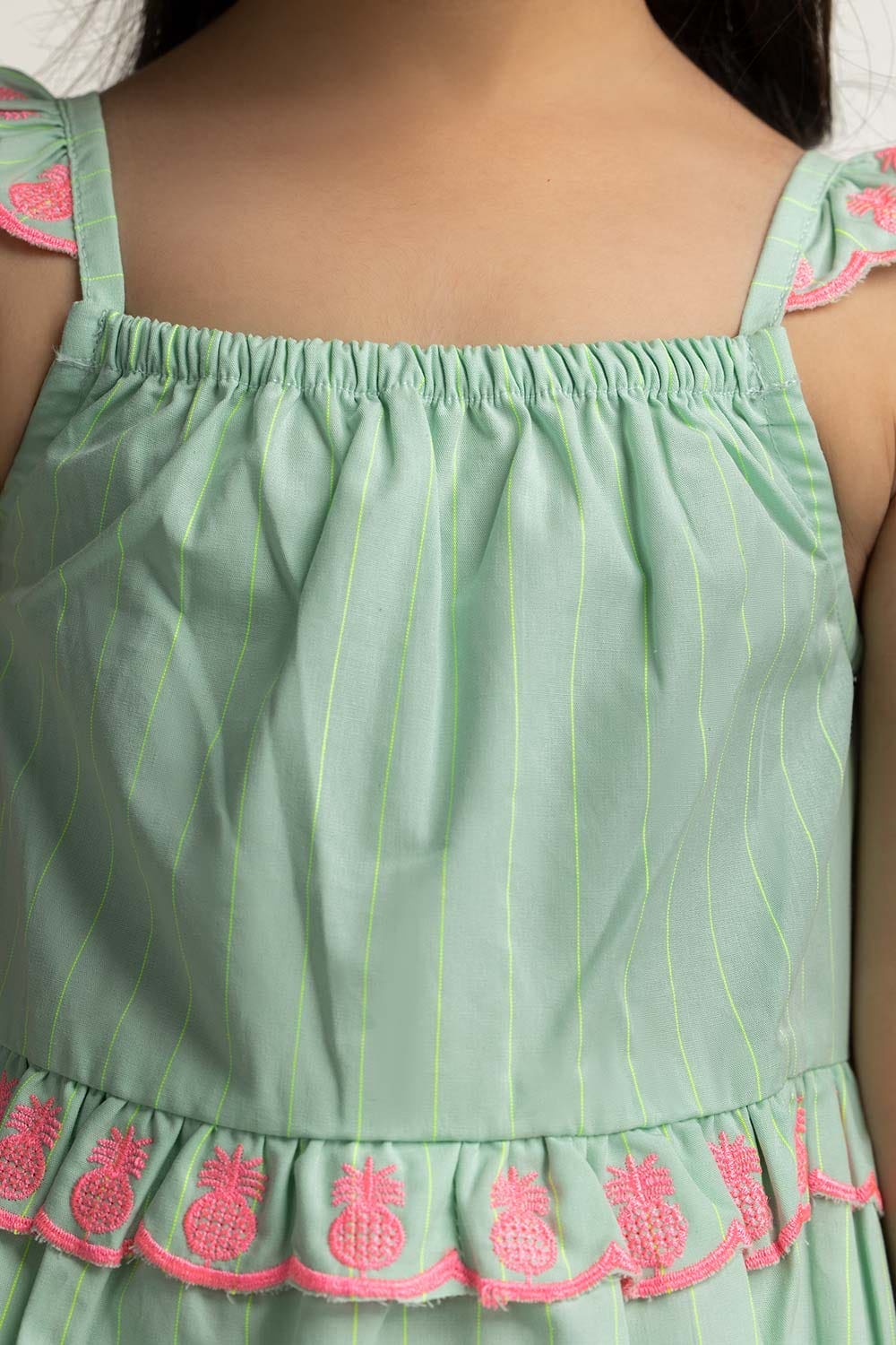 Sleeveless Embroidered Dress TG-DRS-SS24-023