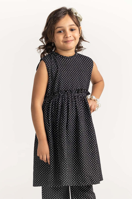 Sleeveless Textured Dress TG-DRS-SS24-413