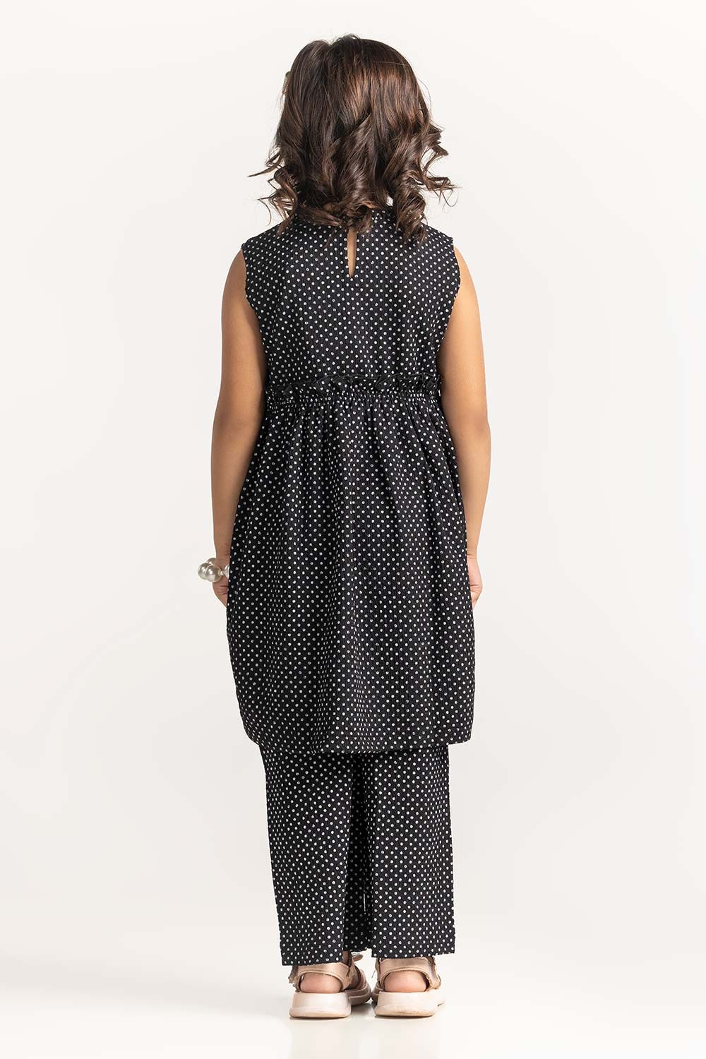 Sleeveless Textured Dress TG-DRS-SS24-413