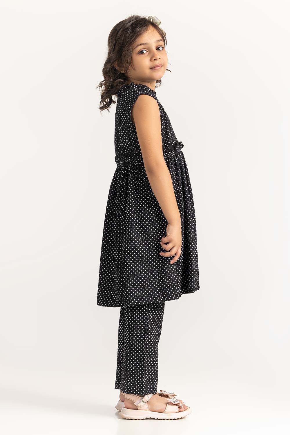 Sleeveless Textured Dress TG-DRS-SS24-413