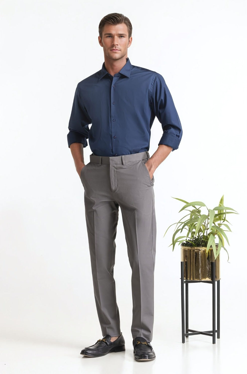 Slim Fit Formal Chino Pant MN-TR-FC24-013