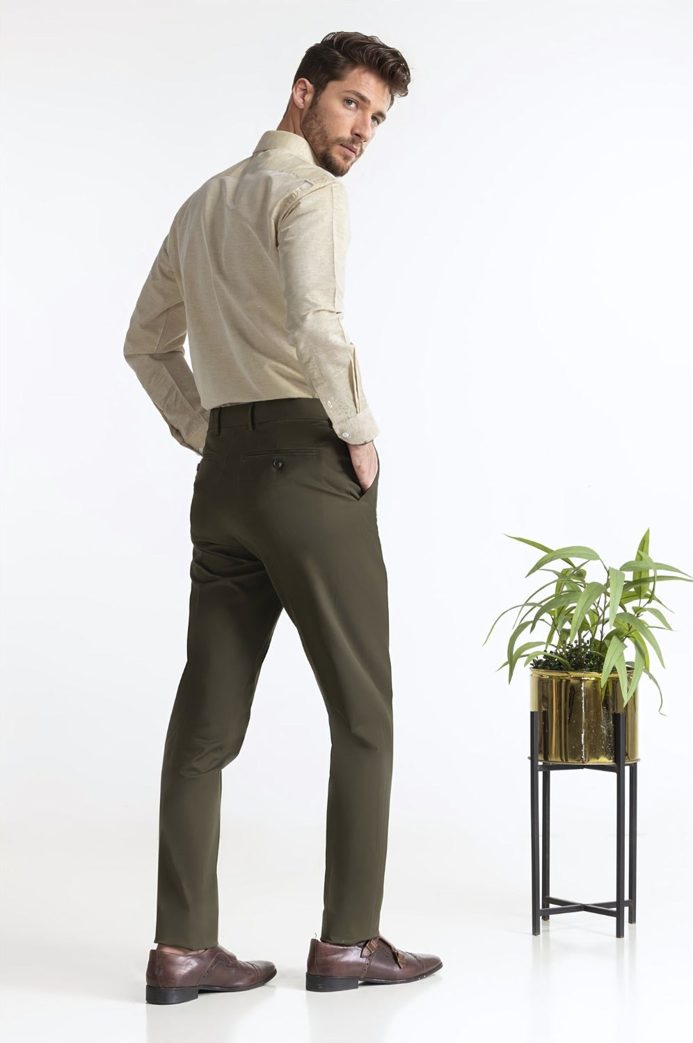Slim Fit Formal Chino Pant MN-TR-FC24-014