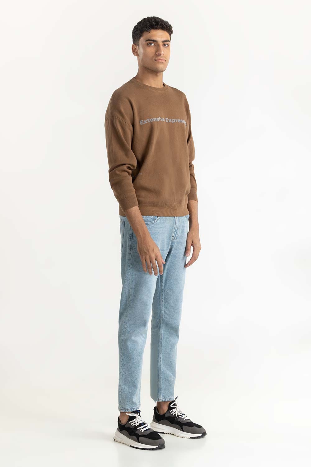 Slogan Sweater 224-111-052