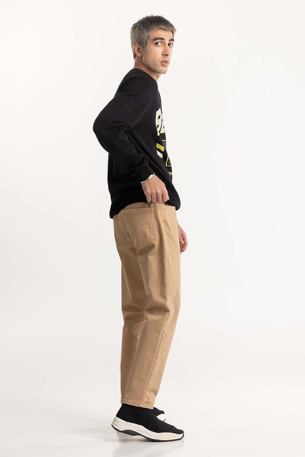 Slogan Sweater 224-111-063