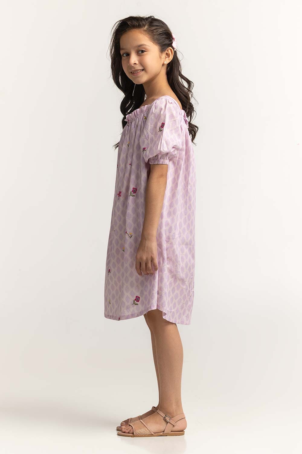 Square Neck Dress 231-417-306