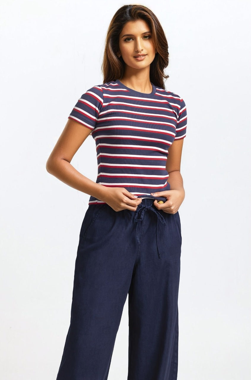Striped Fitted Top WM-KTP-SS24-070