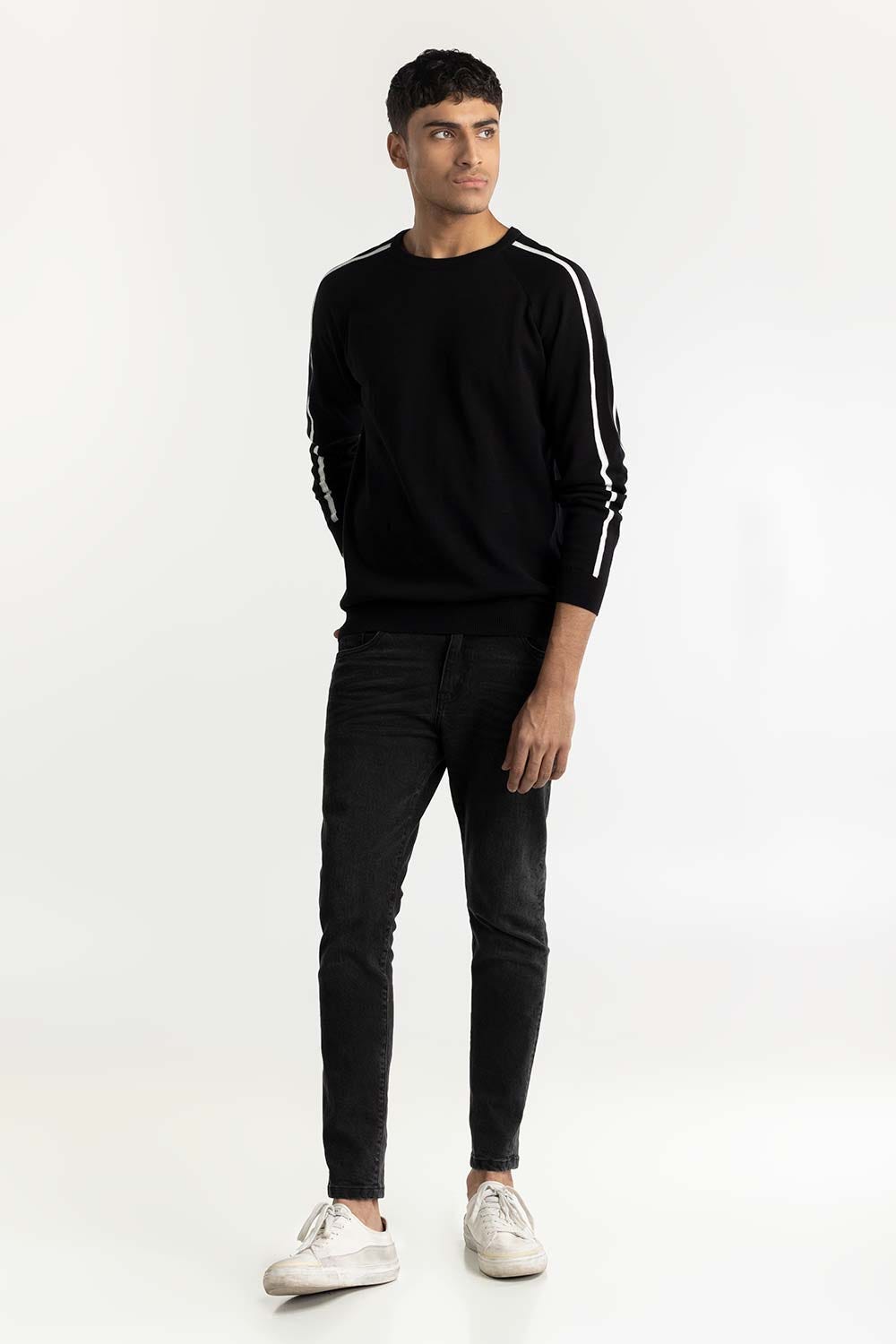 Striped Sweater 224-111-032