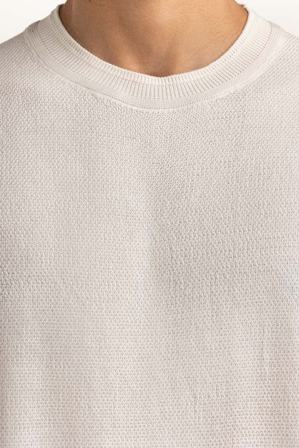 Sweater Knit Tee MN-TSW-WS24-003