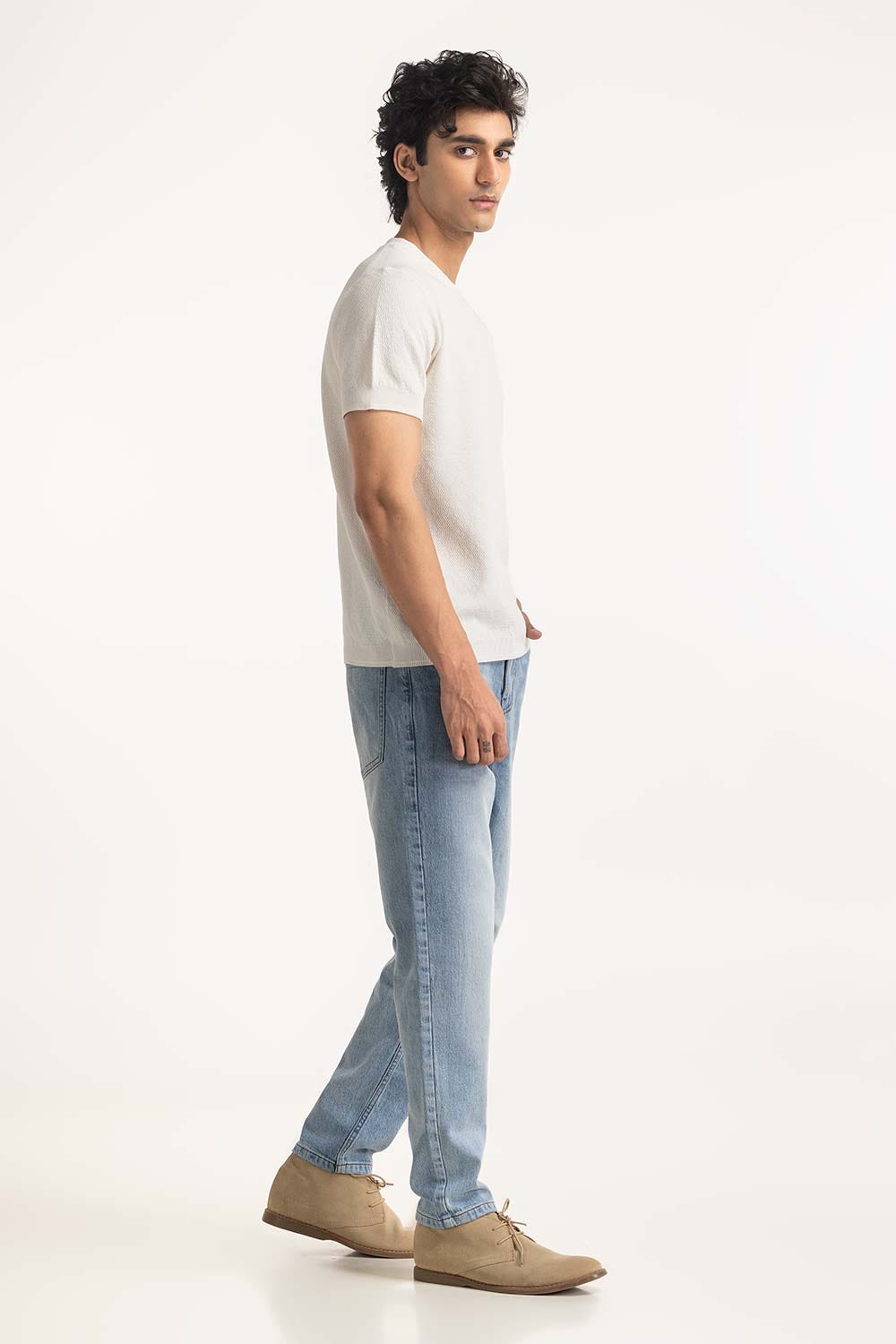 Sweater Knit Tee MN-TSW-WS24-003