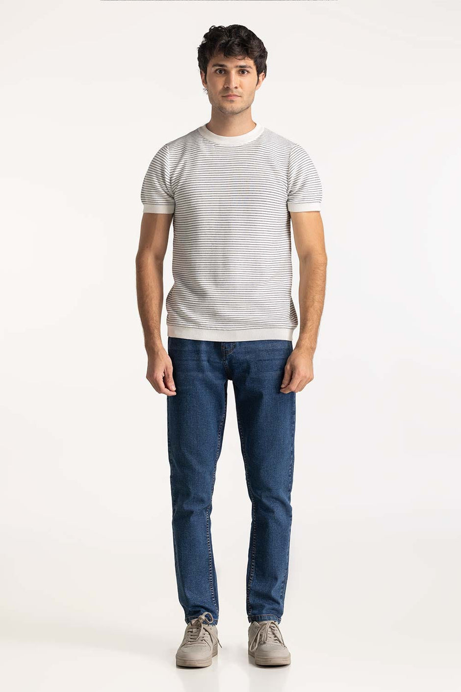 Sweater Knit Tee MN-TSW-WS24-009