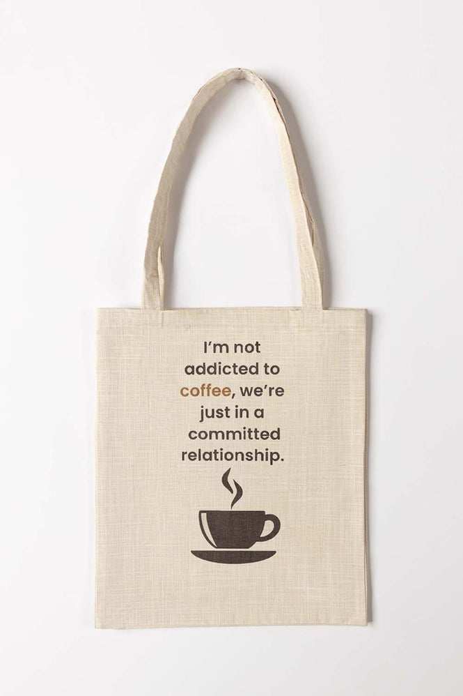 Addicted To Coffee Tote Bag TB