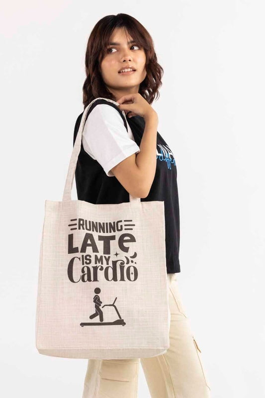 Running Late Tote Bag TB - 6