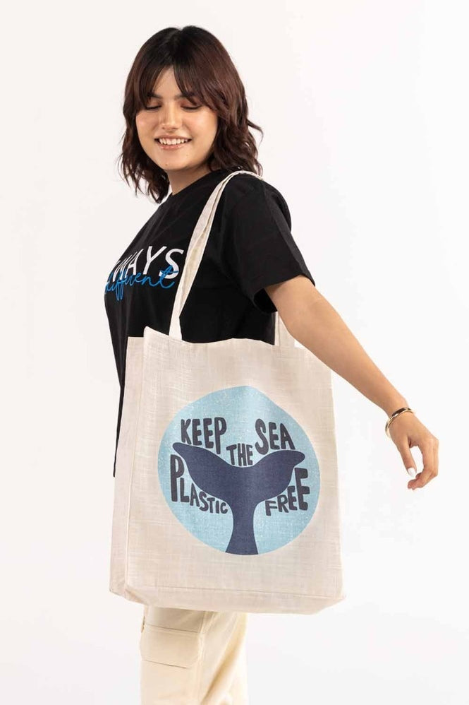 Keep the Sea Plastic Free Tote Bag TB