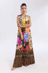 2 Piece Unstitched Printed Cambric Suit TCN-42002