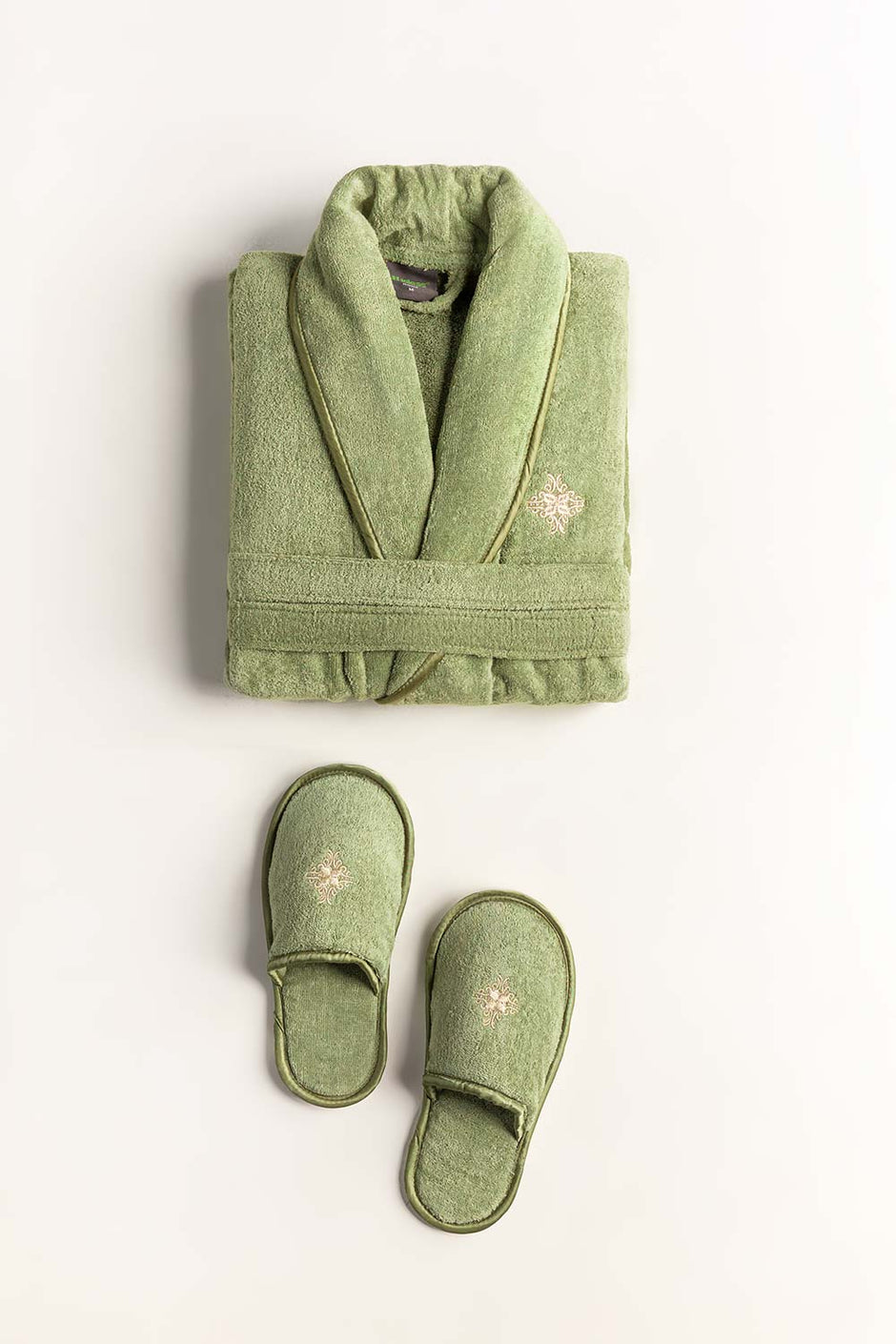 Tendril Velour Bathrobe