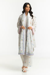 Tennis Net Printed Dupatta IPD-44574