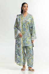 Tennis net Printed Dupatta IPD-44576