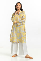 Texture Dobby Printed Shirt IPS-44518