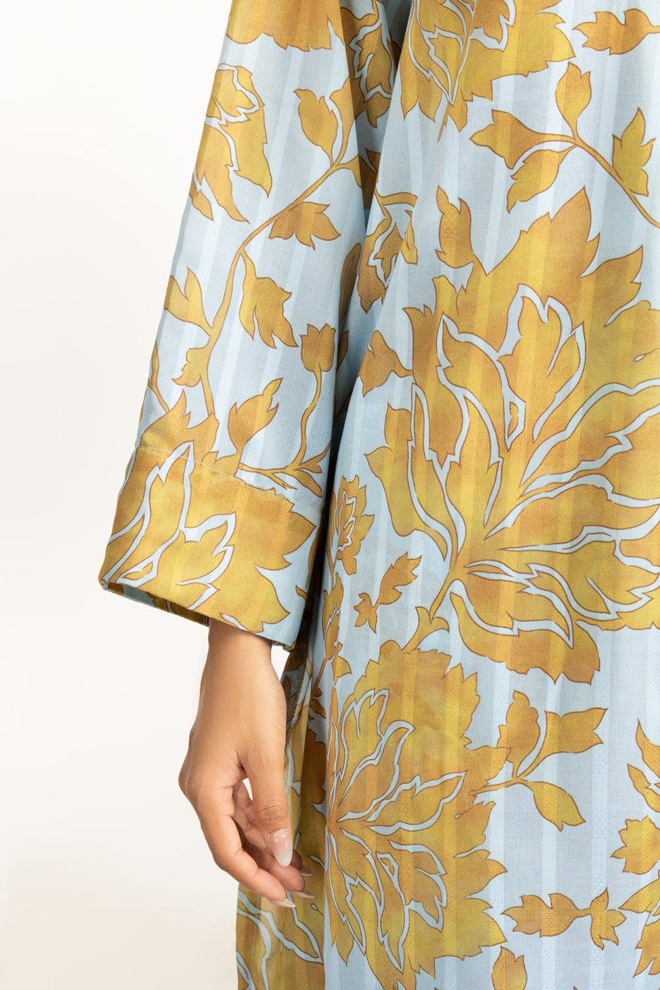 Textured Dobby Printed Co-Ord Set