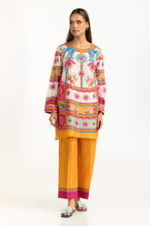 Textured Dobby Printed Co-Ord Set IPST-44806