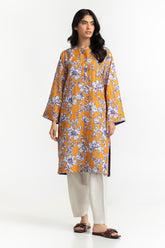 Textured Dobby Printed Shirt IPS-44514