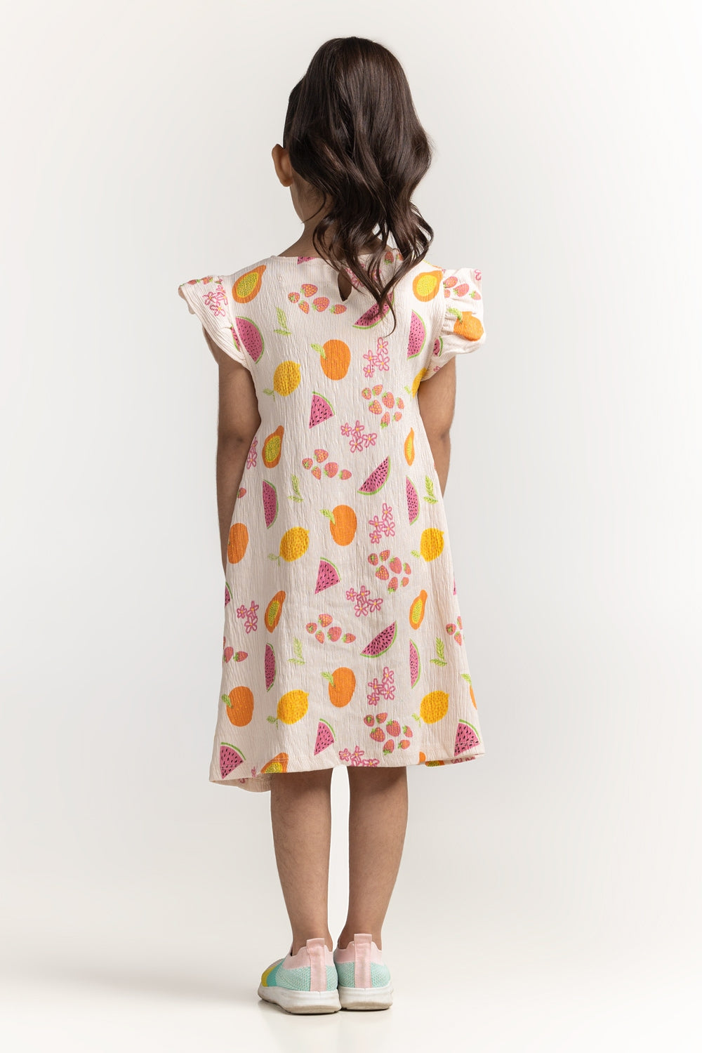 Textured Printed Dress TG-DRS-SS24-411