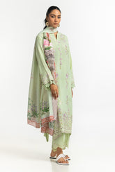 Tissue Silk Printed Dupatta IPD-44641