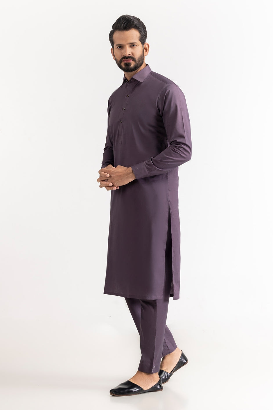 Titanium Latha Unstitched Fabric Cotton-LF-2