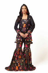 2 Piece Unstitched Embroidered Lawn Suit with Printed Lawn Trouser TL-42112