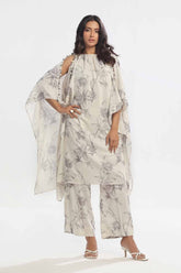 2 Piece Unstitched Printed Viscose Slub Suit TL-52134 B