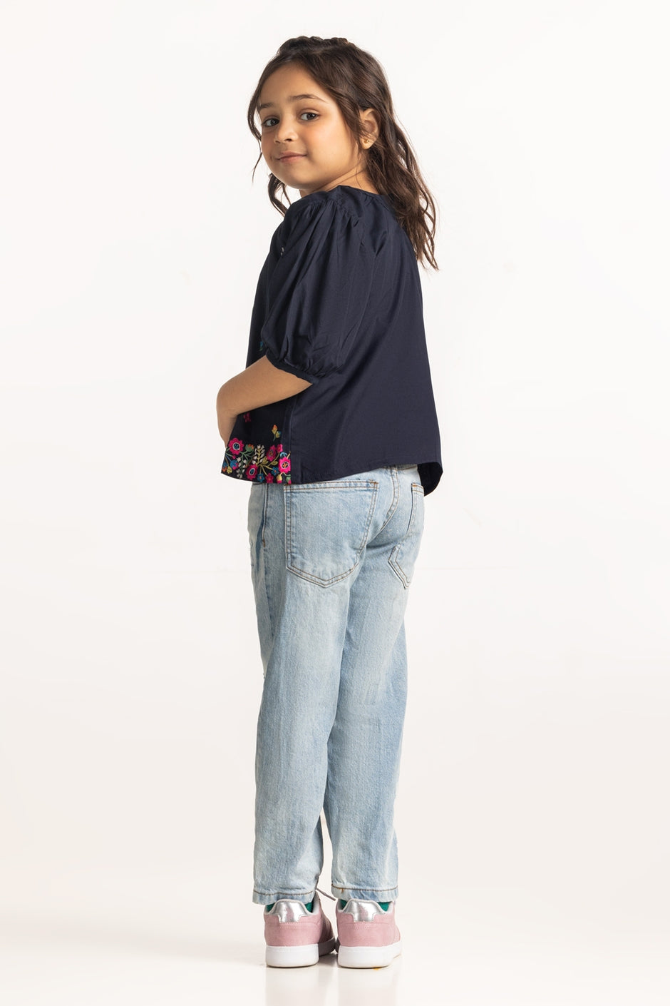 Girls Embroidery Blouse TG-BLS-SS24-052