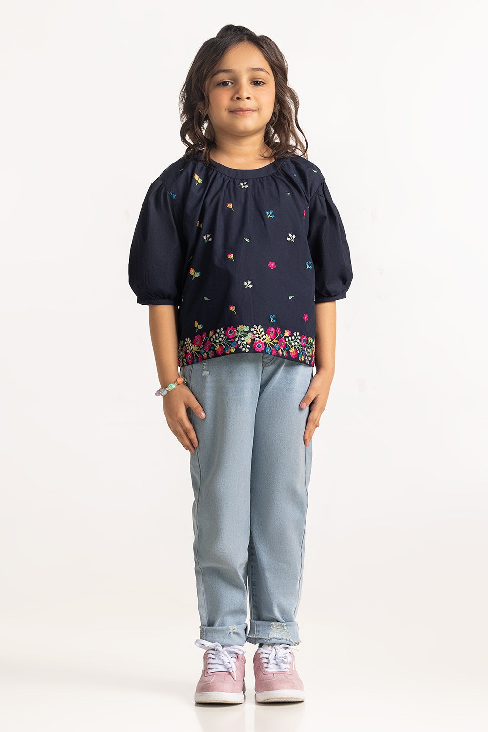 Girls Embroidery Blouse TG-BLS-SS24-052