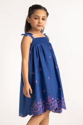 Toddler Girls Embroidery Top TG-DRS-SS25-009