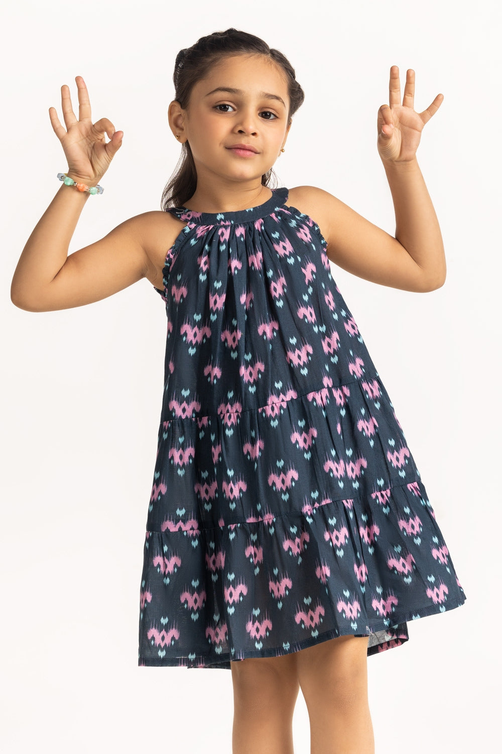 Toddler Girls Printed Top TG-DRS-SS24-013