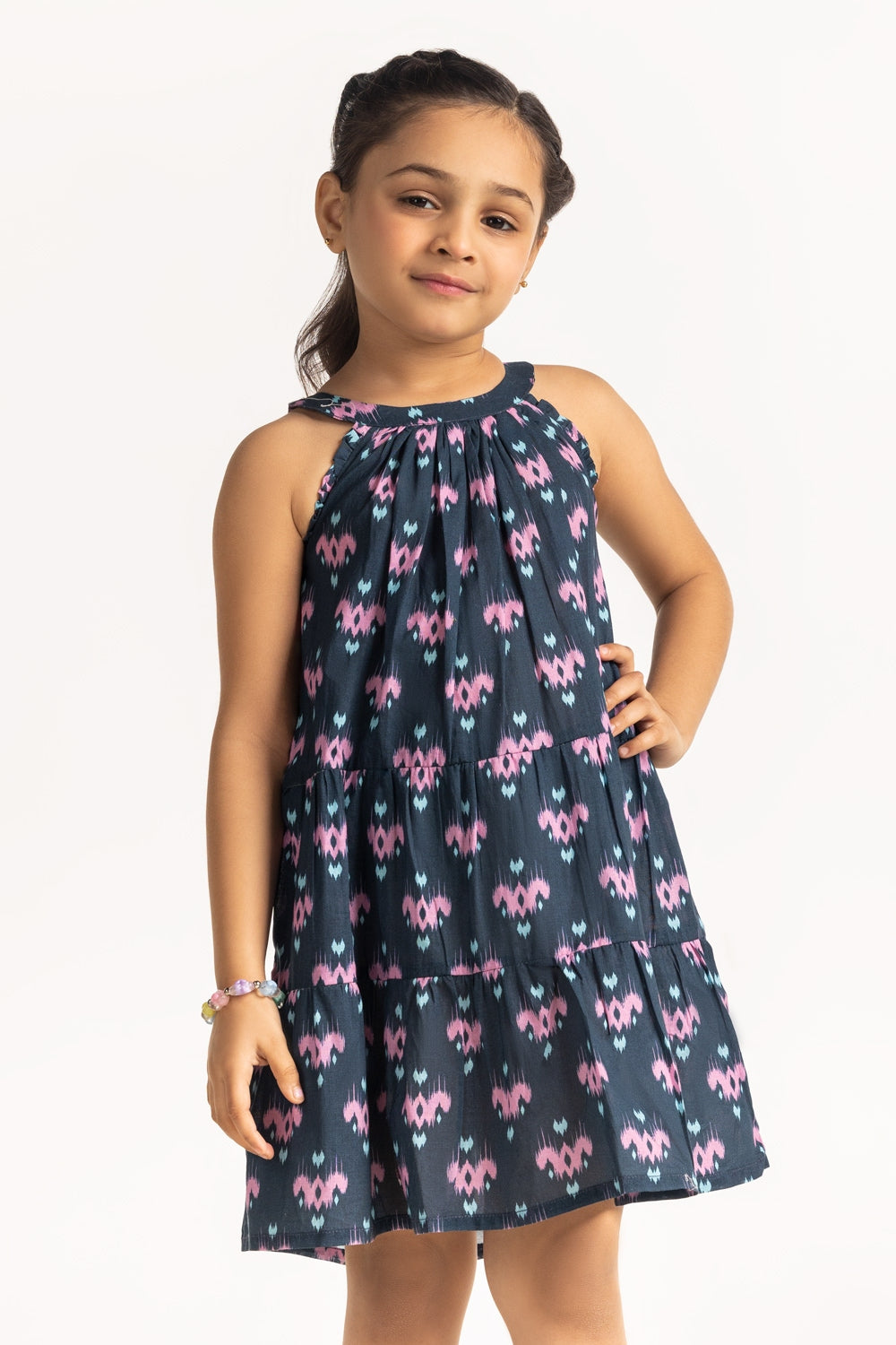 Toddler Girls Printed Top TG-DRS-SS24-013