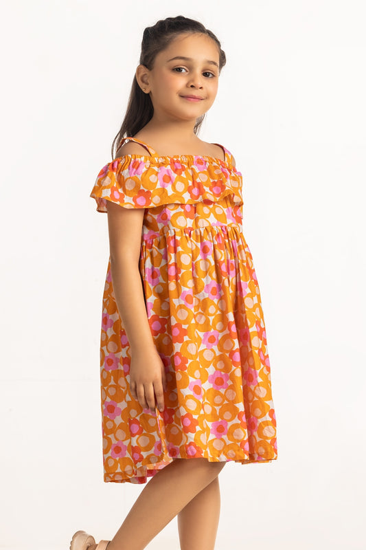 Toddler Girls Printed Top TG-DRS-SS24-020