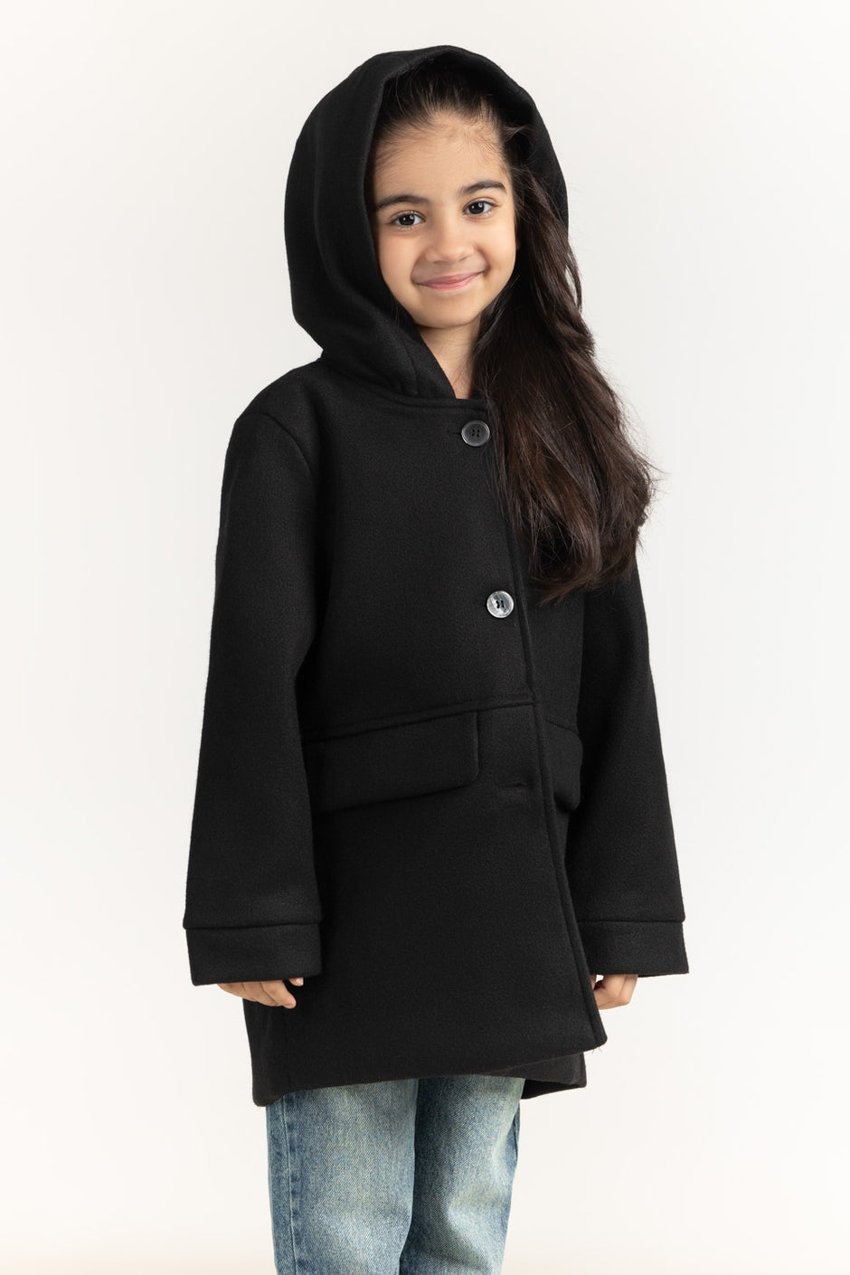Toddler Girls Wool Jackets KG-JKT-WS24-012