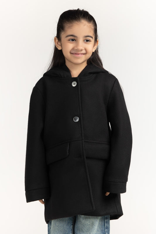 Toddler Girls Wool Jackets KG-JKT-WS24-012