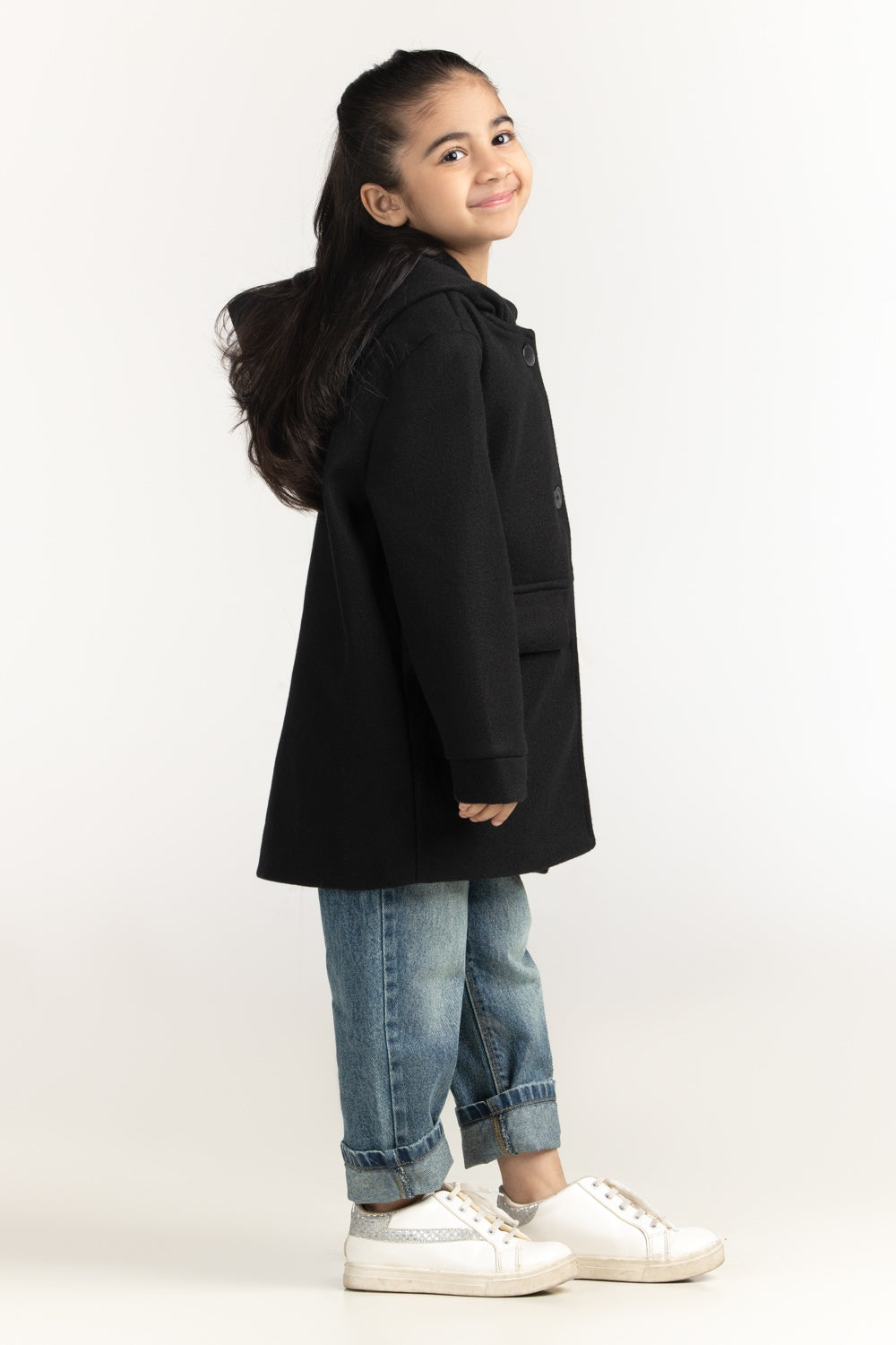 Toddler Girls Wool Jackets KG-JKT-WS24-012